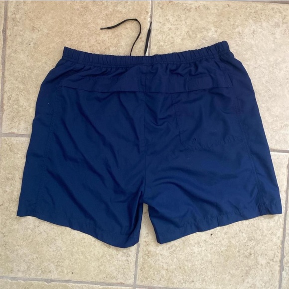 Navy blue La Cordée running shorts - Picture 4 of 4